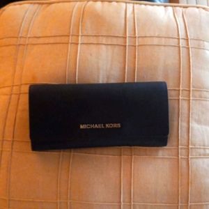 Navy Blue Michael Kors wallet